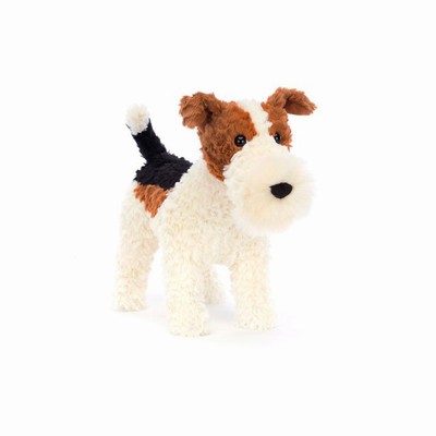 Jellycat Hector Fox Terrier Dog USA | 27501HVPW